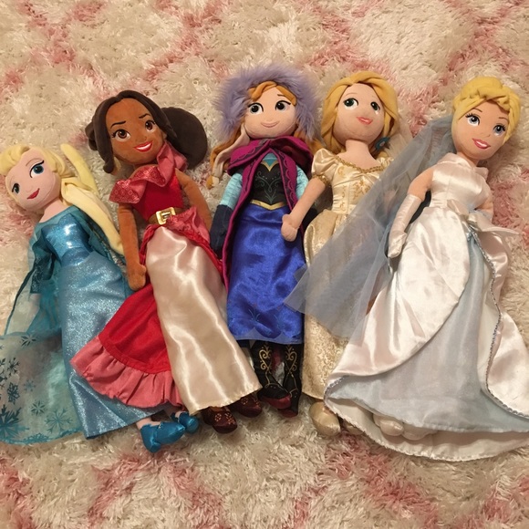 disney plush princess dolls